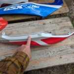 Ersatzteile Yamaha FZR1000 Genesis Verkleidung side-cover Rechts 3GM 21721 50 L 3GM Y2172 00 GE FZR1000 Genesis Verkleidung side cover R 5