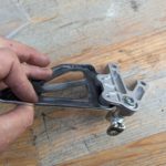 43576 43521 35F00 43540 35F01 GSXR1000K2 Fussrastentraeger Blende 9