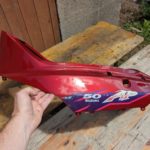 Ersatzteile Suzuki AP50 Sitz-Verkleidung Heckverkleidung rear seat cover 47311 09EF0 AP50 Sitz Verkleidung Heckverkleidung rear seat cover 1