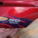 Ersatzteile Suzuki AP50 Sitz-Verkleidung Heckverkleidung rear seat cover 47311 09EF0 AP50 Sitz Verkleidung Heckverkleidung rear seat cover 11