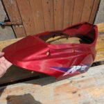 Ersatzteile Suzuki AP50 Sitz-Verkleidung Heckverkleidung rear seat cover 47311 09EF0 AP50 Sitz Verkleidung Heckverkleidung rear seat cover 28