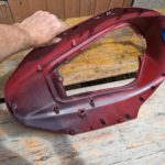 Ersatzteile Suzuki AP50 Sitz-Verkleidung Heckverkleidung rear seat cover 47311 09EF0 AP50 Sitz Verkleidung Heckverkleidung rear seat cover 34