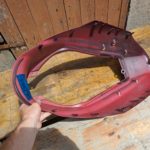 Ersatzteile Suzuki AP50 Sitz-Verkleidung Heckverkleidung rear seat cover 47311 09EF0 AP50 Sitz Verkleidung Heckverkleidung rear seat cover 35