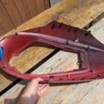 Ersatzteile Suzuki AP50 Sitz-Verkleidung Heckverkleidung rear seat cover 47311 09EF0 AP50 Sitz Verkleidung Heckverkleidung rear seat cover 38