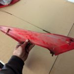 Honda CB250RS MC02 Seitendeckel Verkleidung side cover L 83740 471 000ZB 471A 1