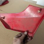 Honda CB250RS MC02 Seitendeckel Verkleidung side cover L 83740 471 000ZB 471A 5