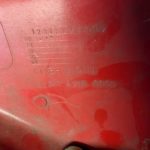 Honda CB250RS MC02 Seitendeckel Verkleidung side cover L 83740 471 000ZB 471A 9