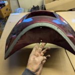 Honda CB750 Sevenfifty RC42 Five Stars Frontverkleidung Verkleidung Frontmaske Kanzel cowling front fairing 11