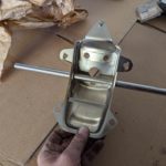 Honda CM250T CM400T CM450T Ruecklicht Halter 9