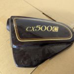 Honda CX500C PC01 Seitendeckel Verkleidung side cover L 83600 449 000 83600 449a 2