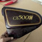Honda CX500C PC01 Seitendeckel Verkleidung side cover L 83600 449 000 83600 449a 5