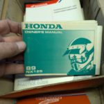 Honda Fahrer Handbuch owners manual 57