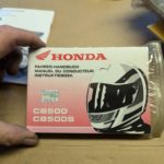 Honda Fahrer Handbuch owners manual 86