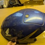 Ersatzteile Honda ST1100 Pan European SC26 Tank-Abdeckung -Attrappe - verkleidung tank-cover Honda ST1100 Pan European SC26 Tank Abdeckung Attrappe verkleidung tank cover 83150 MT3 0100 5