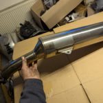 Honda VFR800Fi RC46 1 Auspuff exhaust muffler pipe HM MBG E1 18310 MBG 003 Sankei 2355 12