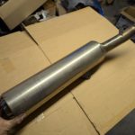 Honda VFR800Fi RC46 1 Auspuff exhaust muffler pipe HM MBG E1 18310 MBG 003 Sankei 2355 6