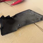 Kawasaki Z750 1978 Seitendeckel Verkleidung side cover L 4