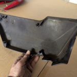 Kawasaki Z750 1978 Seitendeckel Verkleidung side cover L 5