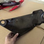 Kawasaki Z750 1978 Seitendeckel Verkleidung side cover L 6