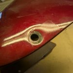 Kawasaki ZZR600D E ZX600D E Sozius Abdeckung back seat cover 99990 967 A 10