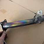 Suzuki GSXR1000 K3 K4 Auspuff Mittelrohr exhaust joint 14200 18G00 18G01 18G1A 3