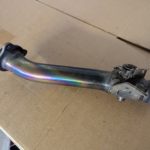 Suzuki GSXR1000 K3 K4 Auspuff Mittelrohr exhaust joint 14200 18G00 18G01 18G1A 6