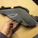 Suzuki GSXR1100W GU75C Rahmen Verkleidung Blende side cover 47511 17E01 R 47611 17E01 L 7