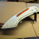 Suzuki GSXR600 GSXR750 SRAD Heck Verkleidung Seitenteil side cover fairing 47111 33E0 47211 33E0 12