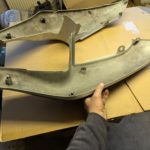 Suzuki GSXR600 GSXR750 SRAD Heck Verkleidung Seitenteil side cover fairing 47111 33E0 47211 33E0 5