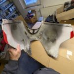 Ersatzteile Suzuki GSXR750 GSXR1100 GV73C 1987- Motor-Verkleidung Bug-Spoiler lower cowling belly-pan Ersatzteile Suzuki GSXR750 GSXR1100 GV73C 1987- Motor-Verkleidung Bug-Spoiler lower cowling belly-pan Suzuki GSXR750 GSXR1100 GV73C 1987 Motor Verkleidung Bug Spoiler lower cowling belly pan 94471 17c0 11