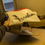 Ersatzteile Suzuki GSXR750 GSXR1100 GV73C 1987- Motor-Verkleidung Bug-Spoiler lower cowling belly-pan Ersatzteile Suzuki GSXR750 GSXR1100 GV73C 1987- Motor-Verkleidung Bug-Spoiler lower cowling belly-pan Suzuki GSXR750 GSXR1100 GV73C 1987 Motor Verkleidung Bug Spoiler lower cowling belly pan 94471 17c0 3