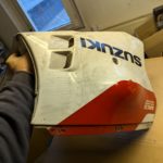 Ersatzteile Suzuki GSXR750 GSXR1100 GV73C 1987- Motor-Verkleidung Bug-Spoiler lower cowling belly-pan Ersatzteile Suzuki GSXR750 GSXR1100 GV73C 1987- Motor-Verkleidung Bug-Spoiler lower cowling belly-pan Suzuki GSXR750 GSXR1100 GV73C 1987 Motor Verkleidung Bug Spoiler lower cowling belly pan 94471 17c0 5