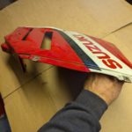 Ersatzteile Suzuki GSXR750 J-K Seiten-Verkleidung side-cover VR Ersatzteile Suzuki GSXR750 J-K Seiten-Verkleidung side-cover VR Suzuki GSXR750 J K Seiten Verkleidung side cover VR 94431 17c0 15