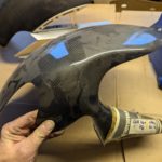 Ersatzteile Suzuki GSXR750 K0-K2 GSXR1000 K1 K2 Carbon Radlauf Spritzschutz Schutzblech Kotflügel rear fender Suzuki GSXR750 K0 K2 GSXR1000 K1 K2 Carbon Radlauf Spritzschutz Schutzblech Kotfluegel rear fender 1