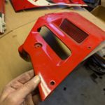 Ersatzteile Suzuki GSXR750 L-M GR7AB 90-91 Seiten-Verkleidung side-cover V LINKS Suzuki GSXR750 L M GR7AB 90 91 Seiten Verkleidung side cover V LINKS 94441 17d0 10