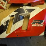 Ersatzteile Suzuki GSXR750 L-M GR7AB 90-91 Seiten-Verkleidung side-cover VR Suzuki GSXR750 L M GR7AB 90 91 Seiten Verkleidung side cover VR 94431 17d0 9