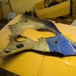 Suzuki TL1000R Seitenverkleidung side cover fairing L 94481 02FA 9