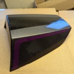 Yamaha FZR1000 Exup 3LE 3LF 3GM Sozius Abdeckung back seat cover 2