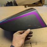 Yamaha FZR1000 Exup 3LE 3LF 3GM Sozius Abdeckung back seat cover 6