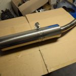 Yamaha FZS1000 Fazer RN06 e13 Auspuff exhaust muffler pipe 5LV 14710 00 2