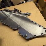 Yamaha X MAX XMAX YP 125 250 300 400 Seitenteil Seiten Verkleidung side cover BL1 F8351 00 1