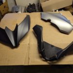 Yamaha X MAX XMAX YP 125 250 300 400 Seitenteil Seiten Verkleidung side cover BL1 F8351 00 4
