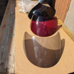 GSXR1100 GV73C Windschutz Scheibe Windschild windshield wind screen 33 0105 9900 13