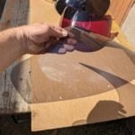 GSXR1100 GV73C Windschutz Scheibe Windschild windshield wind screen 33 0105 9900 14