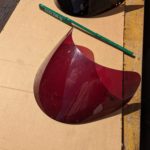 GSXR1100 GV73C Windschutz Scheibe Windschild windshield wind screen 33 0105 9900 17