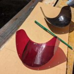 GSXR1100 GV73C Windschutz Scheibe Windschild windshield wind screen 33 0105 9900 19