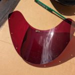 GSXR1100 GV73C Windschutz Scheibe Windschild windshield wind screen 33 0105 9900 21