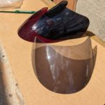 GSXR1100 GV73C Windschutz Scheibe Windschild windshield wind screen 33 0105 9900 6