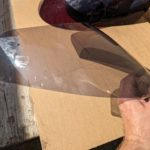 GSXR1100 GV73C Windschutz Scheibe Windschild windshield wind screen 33 0105 9900 8