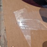 GSXR1100 GV73C Windschutz Scheibe Windschild windshield wind screen 33 0105 9900 9